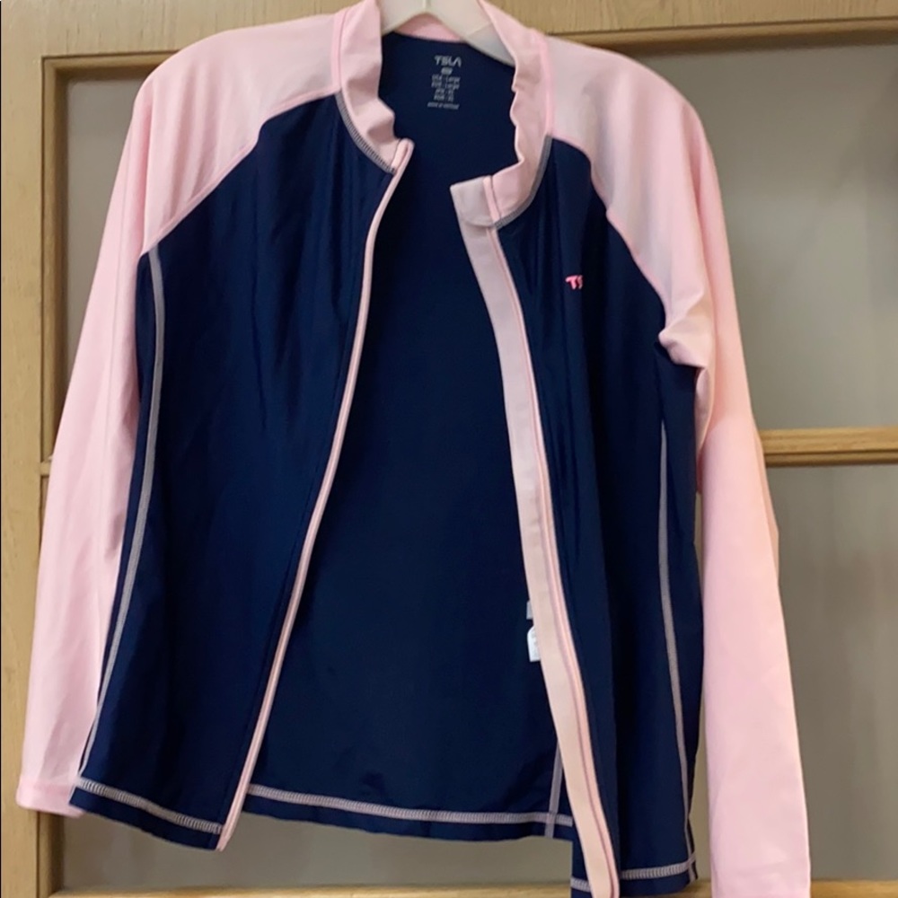 NWT TSLA Rashgaurd
